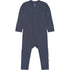 Mikk-Line Wool/Bamboo Jumpsuit Long Sleeves (Solid) Wool Blue Nights